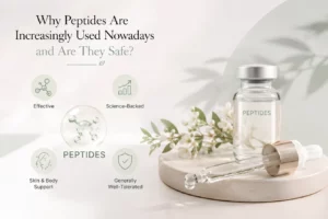 polygon peptides why peptides are increasingly used effective, science backed, skin and body support infographic