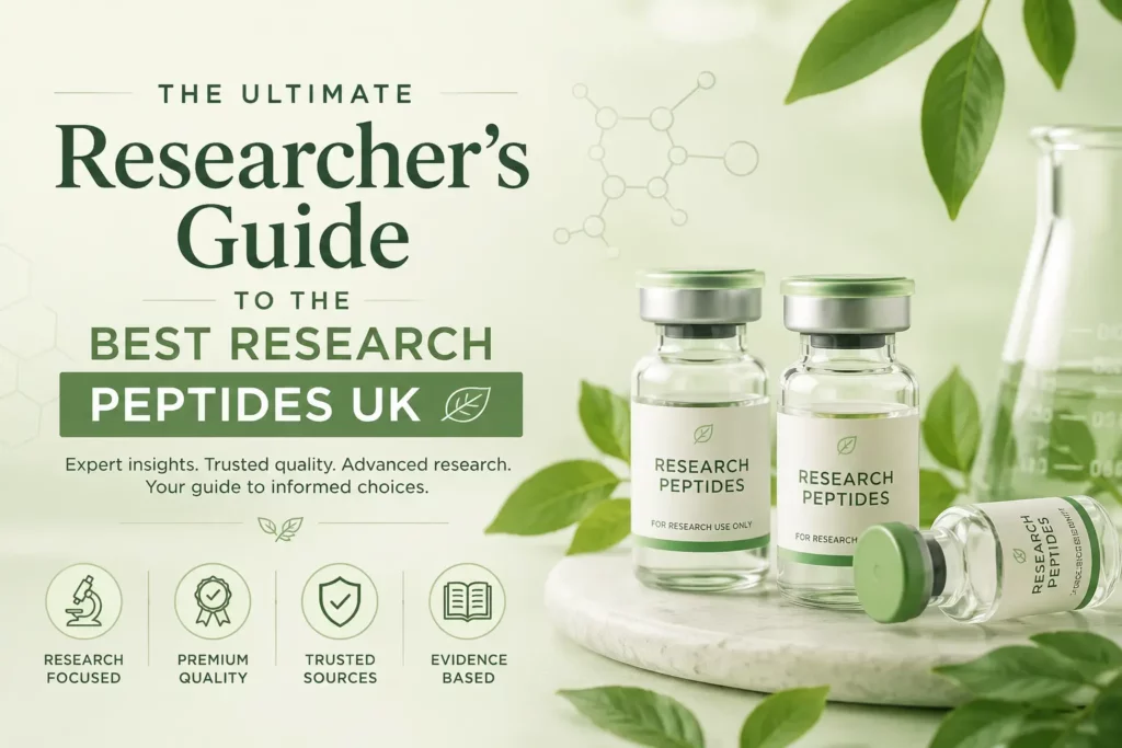 the ultimate researcher's guide to the best research peptides uk