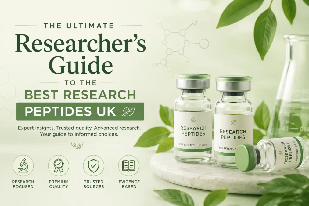 the ultimate researcher's guide to the best research peptides uk