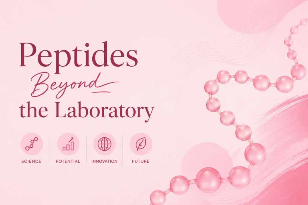 peptides beyond laboratory science potential innovation future skincare research uk