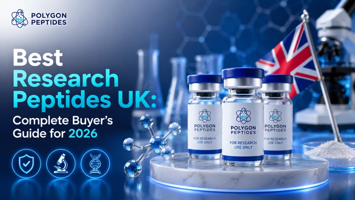 best research peptides uk complete buyer's guide for 2026