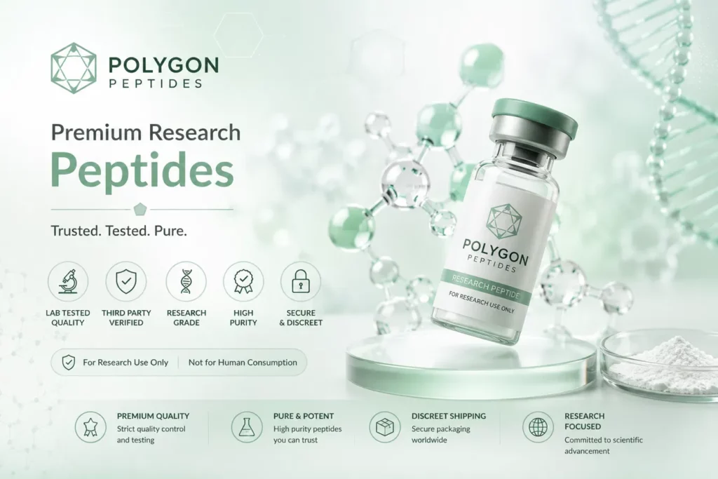 polygon peptides premium research grade peptides uk trusted tested pure for research use only