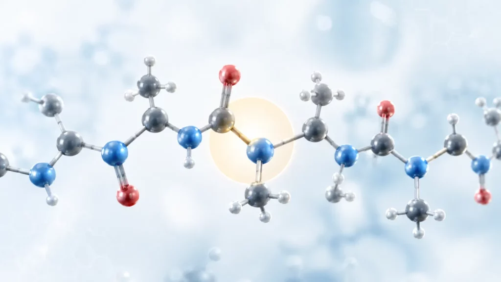 polygon peptides research grade peptide identity verification molecular structure uk