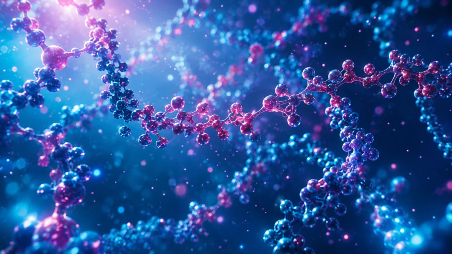 best-research-peptides-uk-pink-blue-peptide-chain-purity-testing
