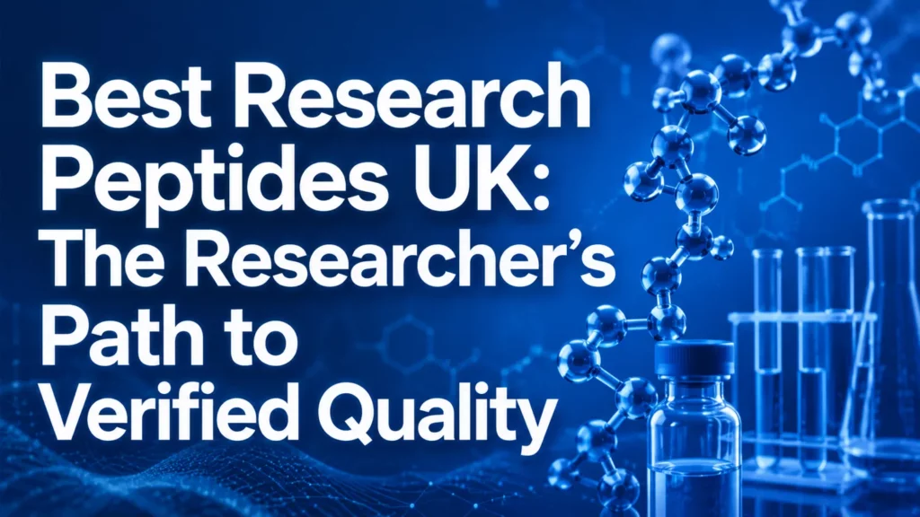 best research peptides uk researchers path to verified quality
