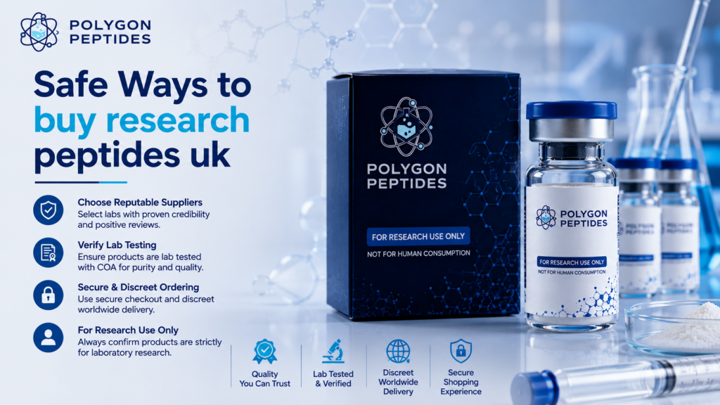 Safe Ways to buy research peptides uk