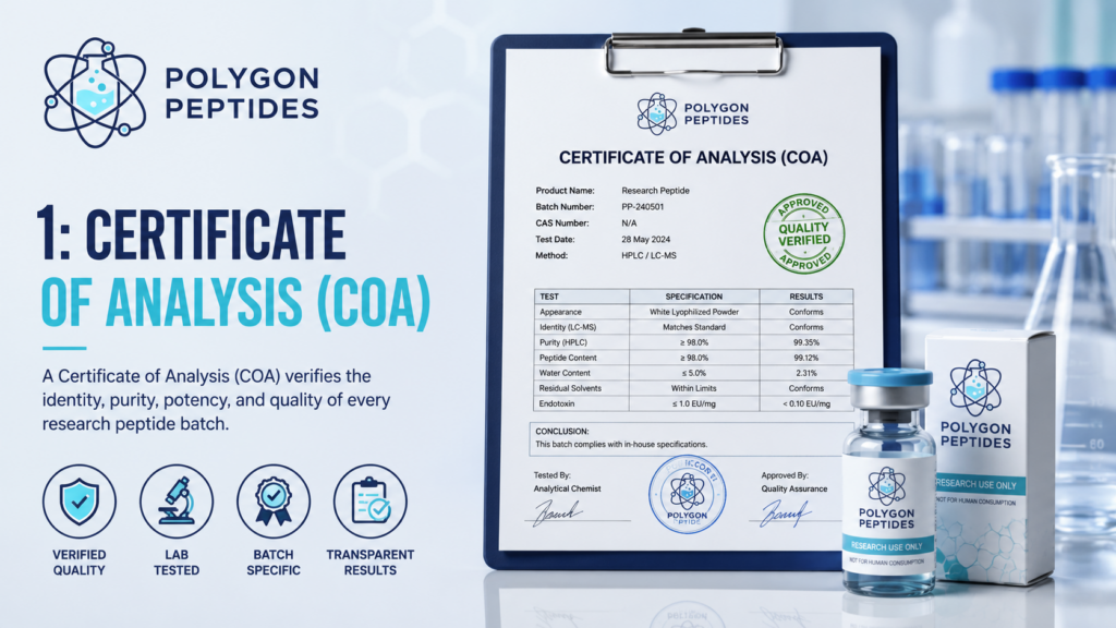 5 Documents Every Best Research Peptides UK Supplier Shows Best Research Peptides UK