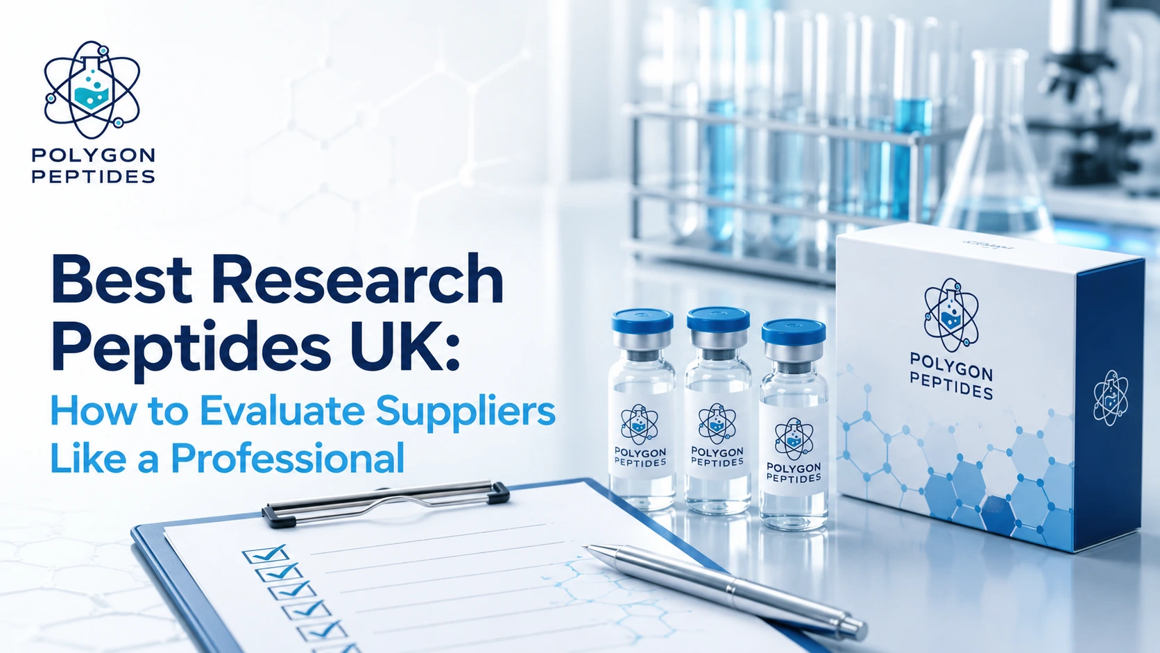 best research peptides uk how to evaluate suppliers like a professional