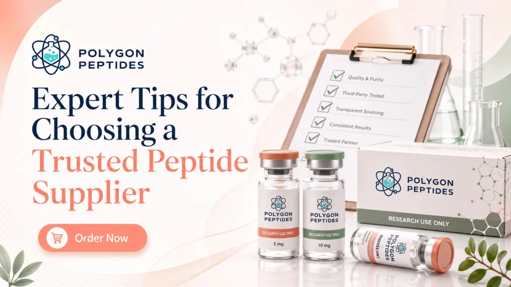 expert tips for choosing a trusted peptide supplier