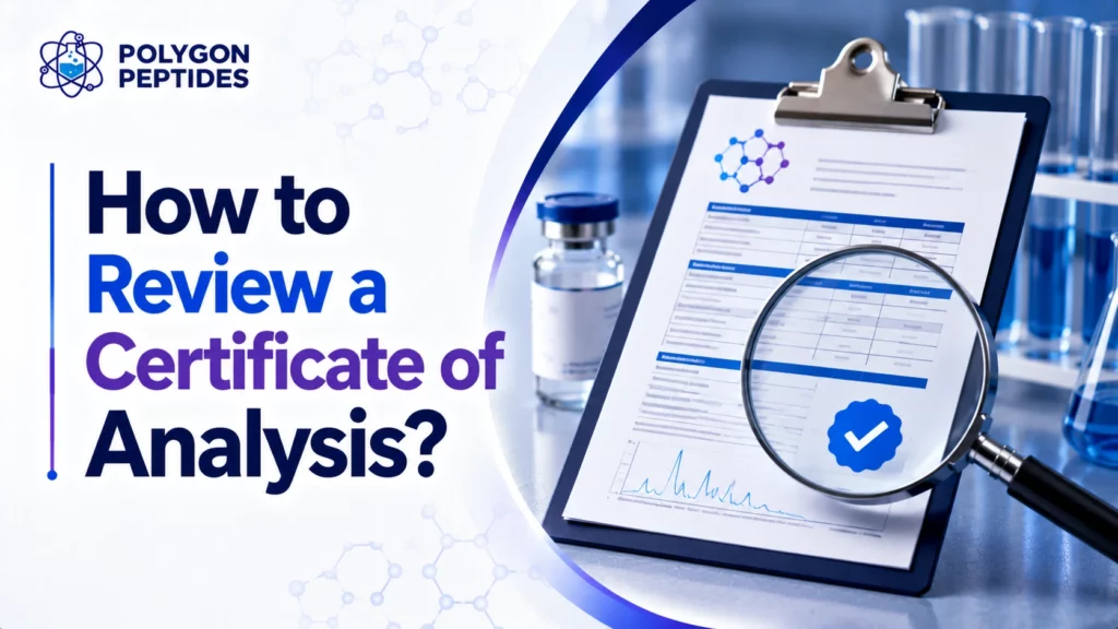 how to review a certificate of analysis