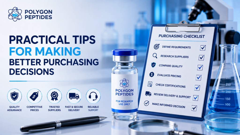 practical tips for making better purchasing decisions