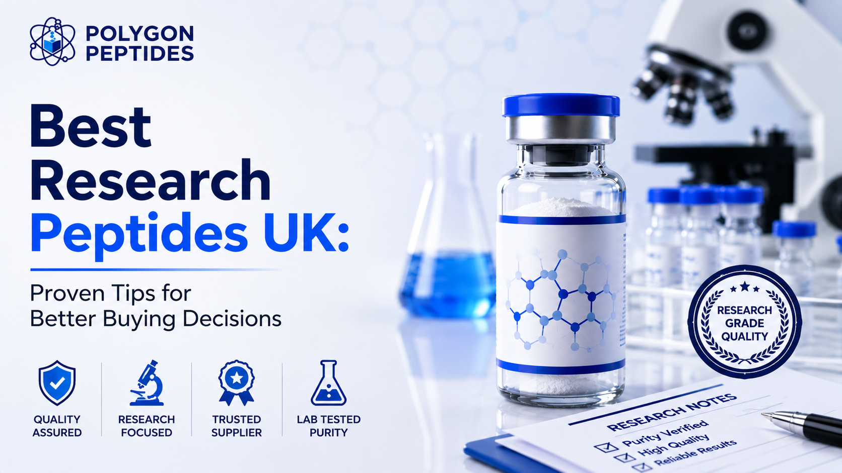 Best Research Peptides UK: Proven Tips for Better Buying Decisions