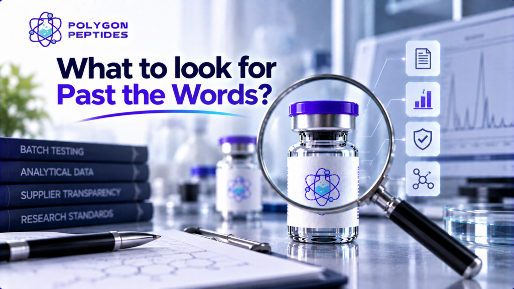 What does “Research Grade” mean on a Peptide Vial? buy peptides uk